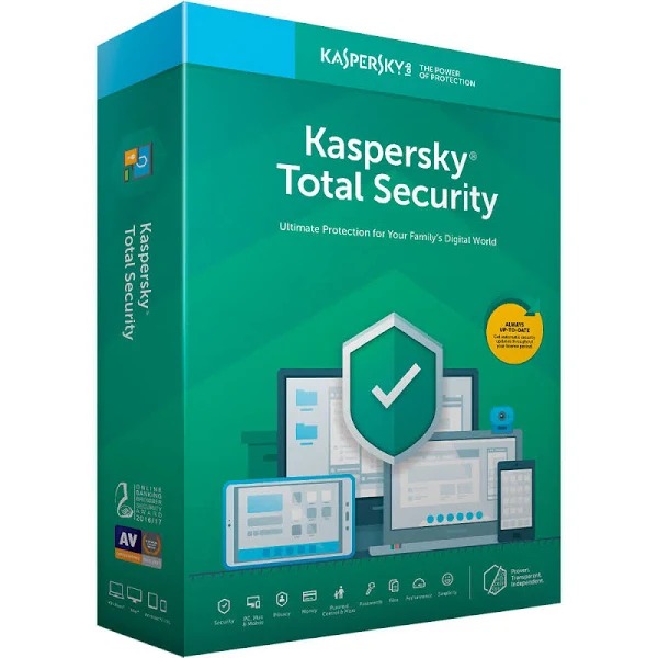 Kaspersky Total Security
1 User 3 Years